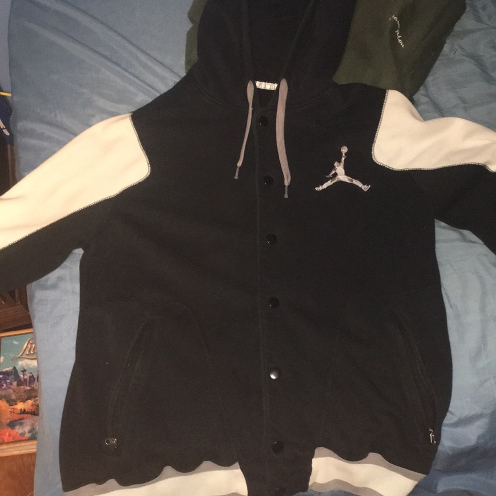 Jordan varsity jacket sweatshirt
